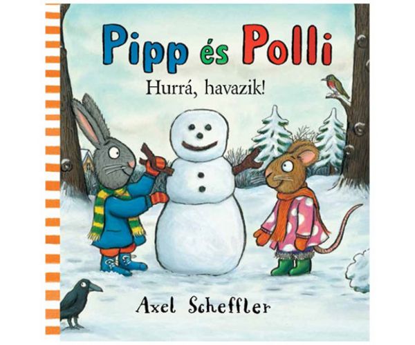 Pipp és Polli 3. - Hurrá havazik! mesekönyv
