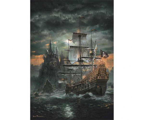 Kalózhajó 1500db-os HQC puzzle 59,5x84,5cm - Clementoni
