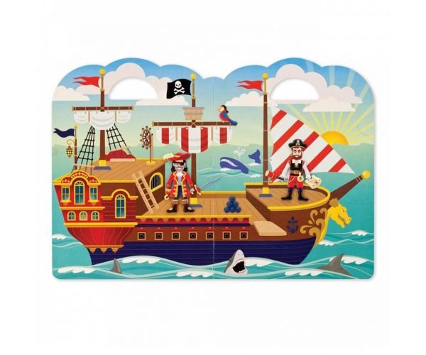 Kalózos pufi matrica készlet - Melissa & Doug