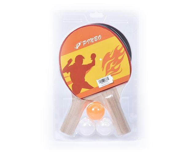 Pingpong játékszett labdával és ütőkkel