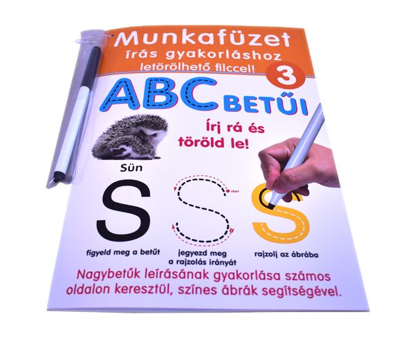 ABC betűi gyakorló munkafüzet - D-Toys