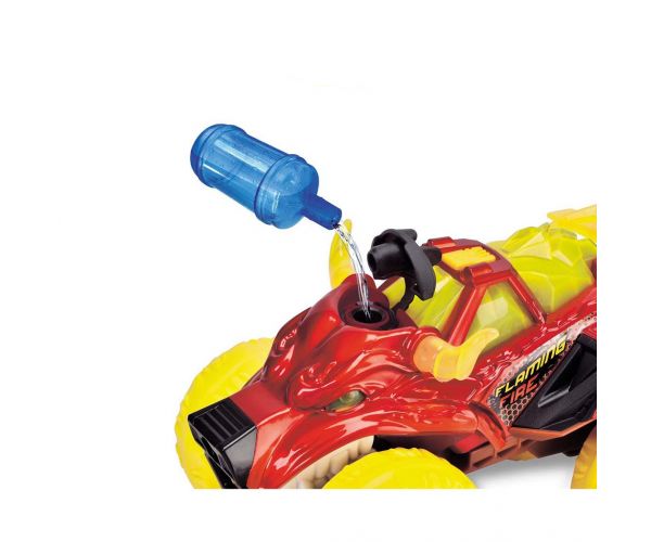 Lángoló bikafej alakú monster truck fénnyel és hanggal - Dickie Toys
