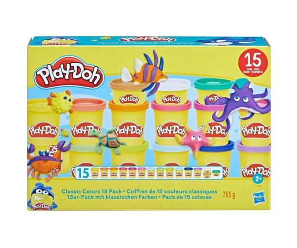 Play-Doh: Klasszikus színek 15db-os gyurmaszett - Hasbro