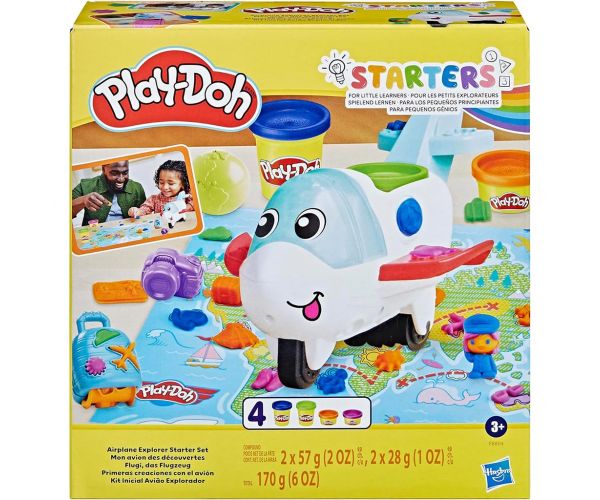 Play-Doh: Airplane Explorer kezdőkészlet gyurmaszett - Hasbro