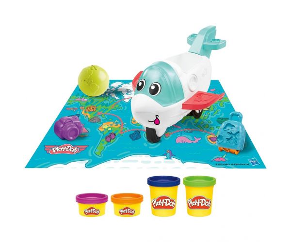 Play-Doh: Airplane Explorer kezdőkészlet gyurmaszett - Hasbro