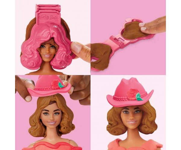 Play-Doh: Barbie virágminták és rojtok gyurmaszett - Hasbro