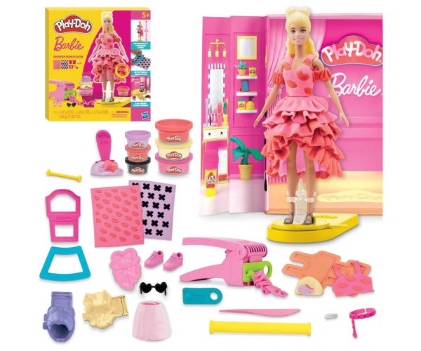 Play-Doh: Barbie divatbemutató gyurma szett - Hasbro