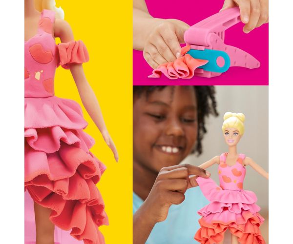 Play-Doh: Barbie divatbemutató gyurma szett - Hasbro