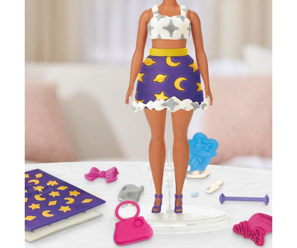 Play-Doh: Barbie csillogás és drágakövek gyurma szett - Hasbro