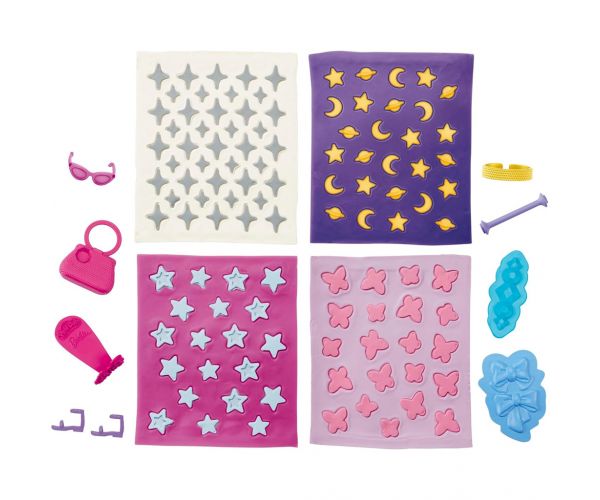 Play-Doh: Barbie csillogás és drágakövek gyurma szett - Hasbro