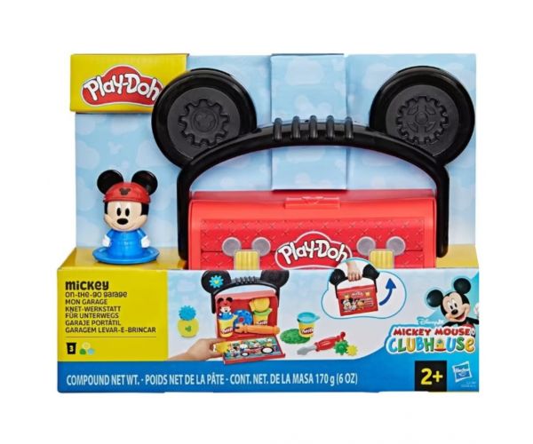 Play-Doh: Disney Jr. On-The-Go Mickey hordozható gyurmaszett - Hasbro