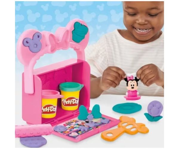 Play-Doh: Disney Jr. On-The-Go Minnie hordozható gyurmaszett - Hasbro
