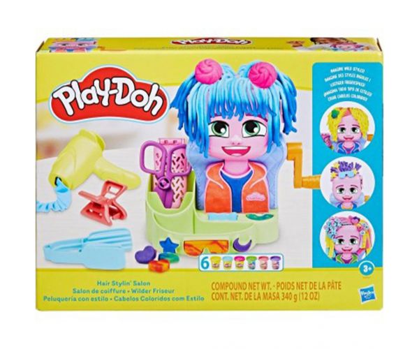 Play-Doh: Fodrászszalon 6 tégely gyurmával - Hasbro