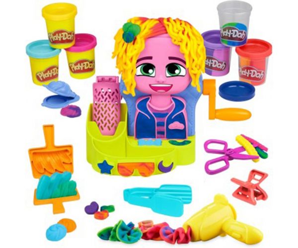 Play-Doh: Fodrászszalon 6 tégely gyurmával - Hasbro