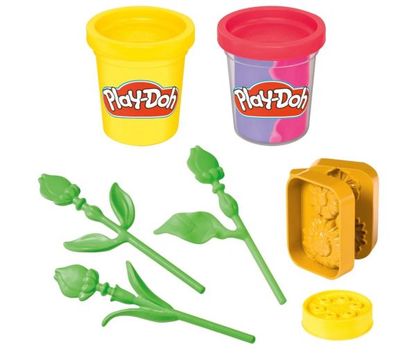 Play-Doh: Kis virágok - Napraforgó és százszorszép gyurmaszett - Hasbro