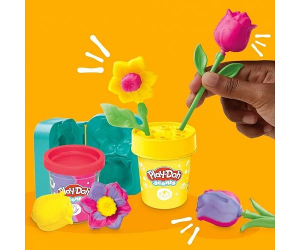 Play-Doh: Kis virágok - Tulipán és nárcisz gyurmaszett - Hasbro