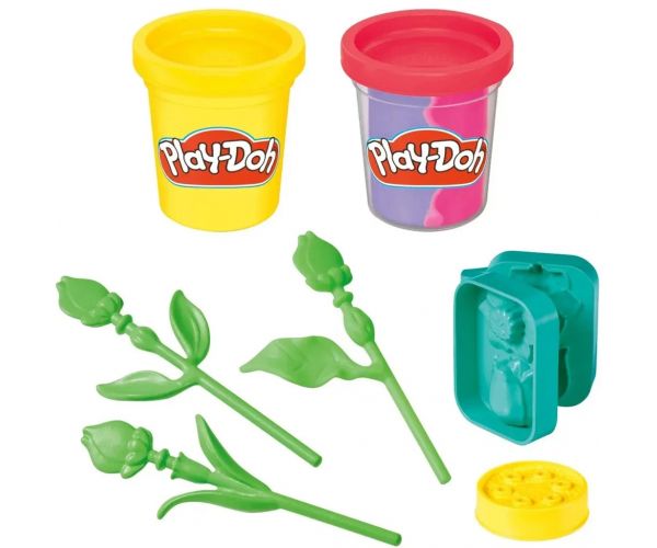 Play-Doh: Kis virágok - Tulipán és nárcisz gyurmaszett - Hasbro