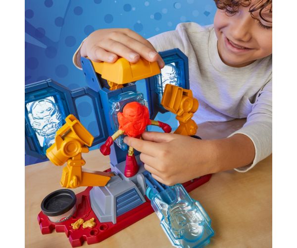 Play-Doh Marvel: Bosszúállók Vasember páncélgyártó laboratóriuma fénnyel és hanggal - Hasbro