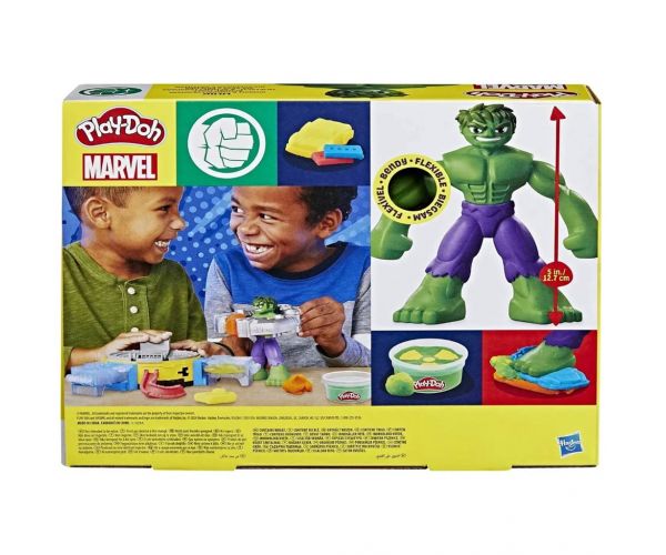 Play-Doh: Marvel Hulk Smash & Squish játékszett - Hasbro