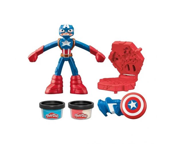 Play-Doh: Marvel Amerika Kapitánya játékszett - Hasbro