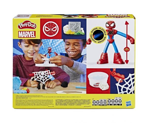 Play-Doh: Marvel Pókember Launch & Slice harci játékszett - Hasbro