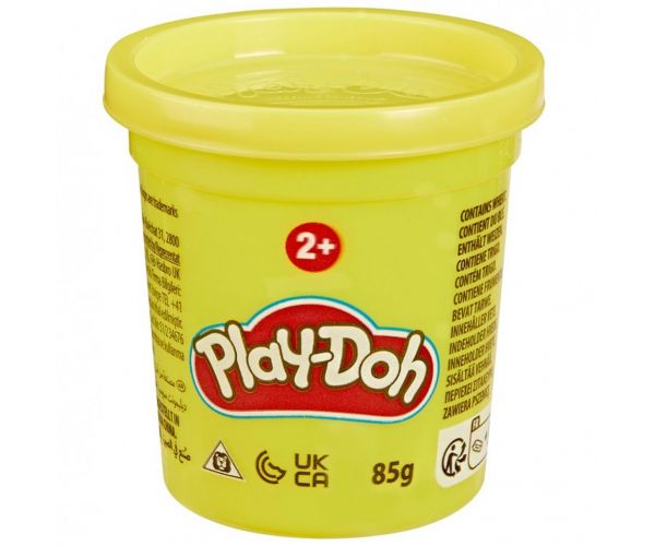 Play-Doh: Tégelyes gyurma sárga színben 85gr - Hasbro
