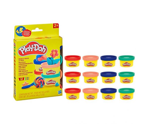 Play-Doh: Csemegék és szívességek játékszett 12db gyurmával - Hasbro