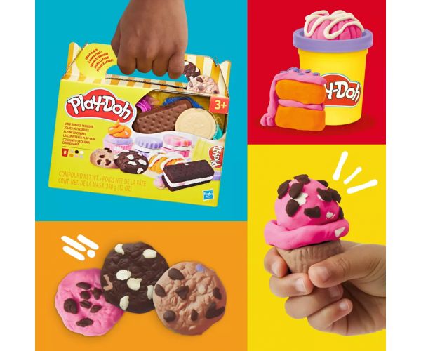 Play-Doh: Ételformák - Cukrászda játékszett - Hasbro