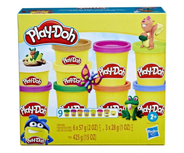 Play-Doh: Tégelyes 9 db-os gyurma szett 425 gr - Hasbro
