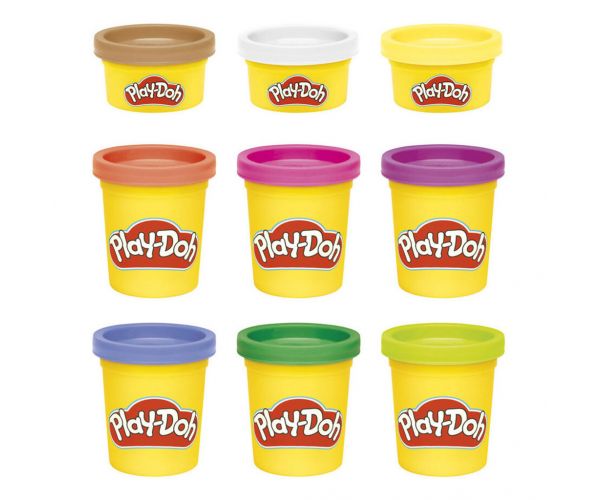 Play-Doh: Tégelyes 9 db-os gyurma szett 425 gr - Hasbro