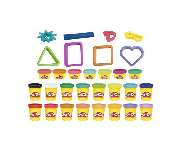 Play-Doh: Gyurmakészlet 23db tégely gyurmával és más kiegészítőkkel - Hasbro