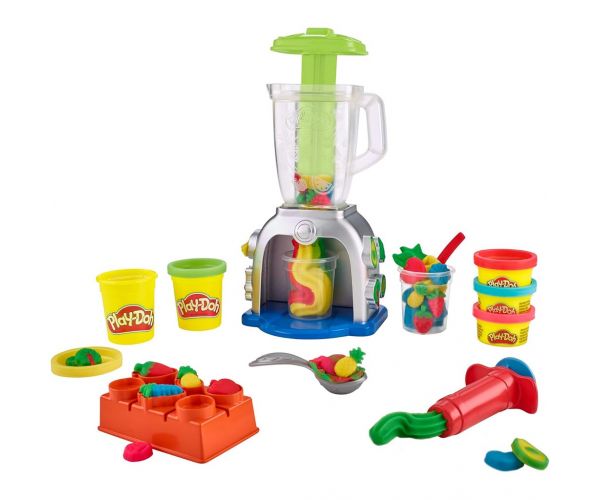 Play-Doh: Swirlin Smoothies Turmixgép 5 tégely gyurmával 198g