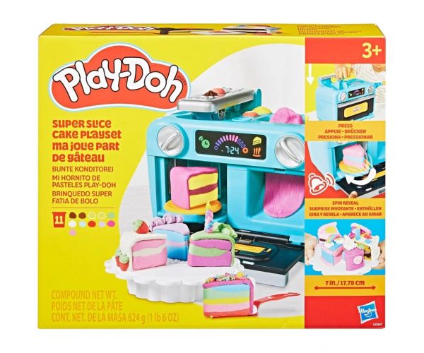 Play-Doh: Csodás tortaszelet gyurma szett 624gr - Hasbro