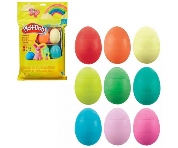 Play-Doh: Húsvéti gyurmaszett 9db színes tojással - Hasbro