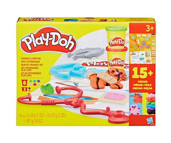 Play-Doh: Alkoss és gondozz állatorvos gyurma szett - Hasbro