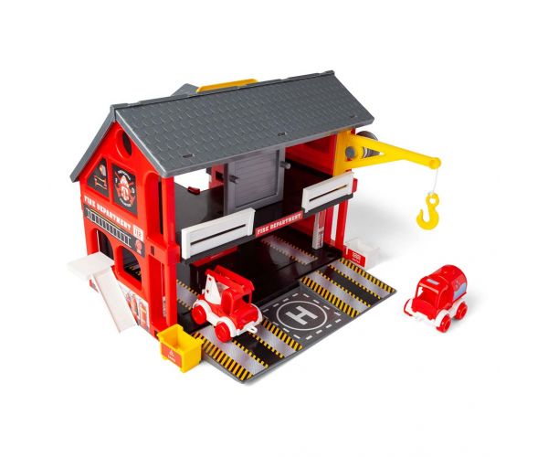 Play House: Tűzoltósági játékszett járművekkel - Wader