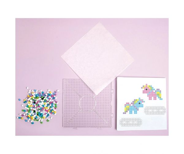 PlayBox: 5mm-es MIDI unikornisos kreatív vasalható gyöngy szett