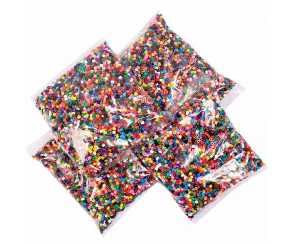 PlayBox: 5mm-es MIDI vasalható gyöngy 10 féle alapszín 28.000db-os csomag