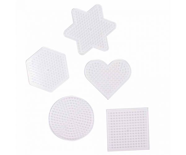 PlayBox: 5mm-es MIDI vasalható gyöngy alap formák 3db-os csomag