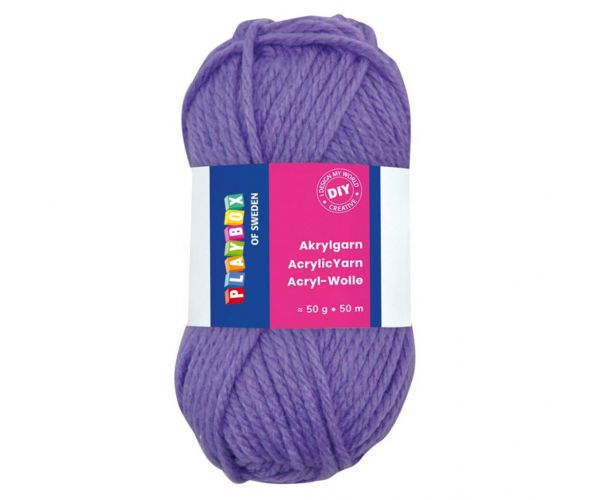 PlayBox: Akril fonal 50g lila