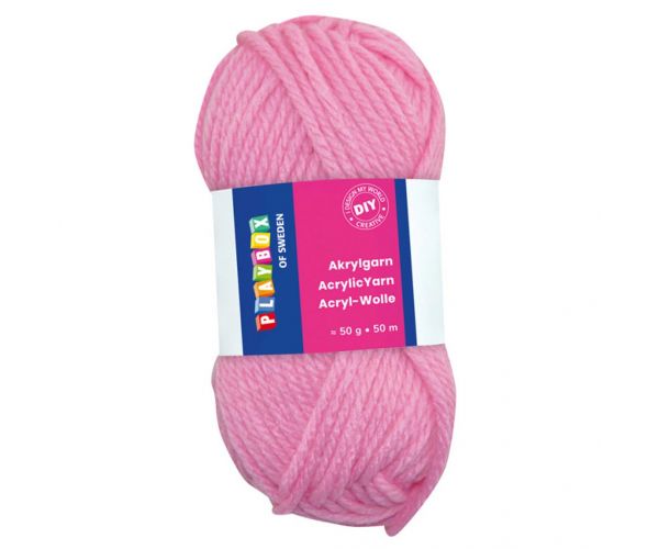 PlayBox: Akril fonal 50g pink