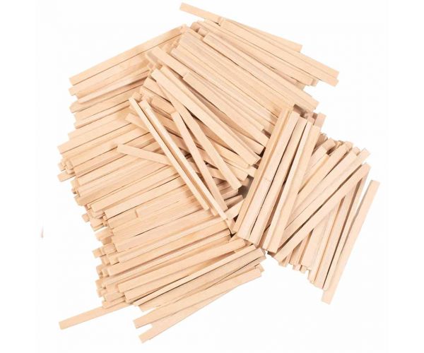 PlayBox: Dekorációs fa pálcák 86 x 6 x 3 mm 450db-os csomag