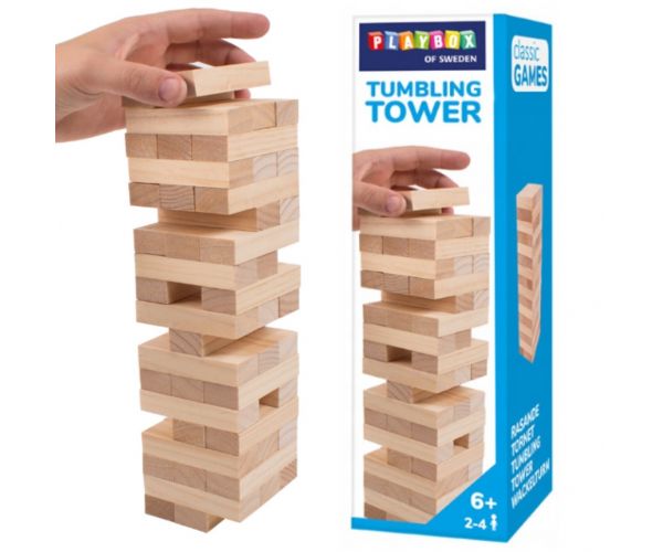 PlayBox: Fa Jenga ügyességi játék