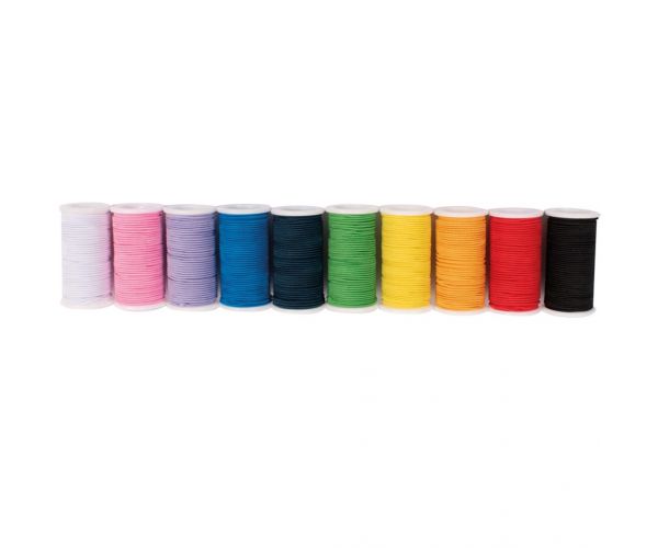 PlayBox: Rugalmas színes zsinórok 10x5m 1mm