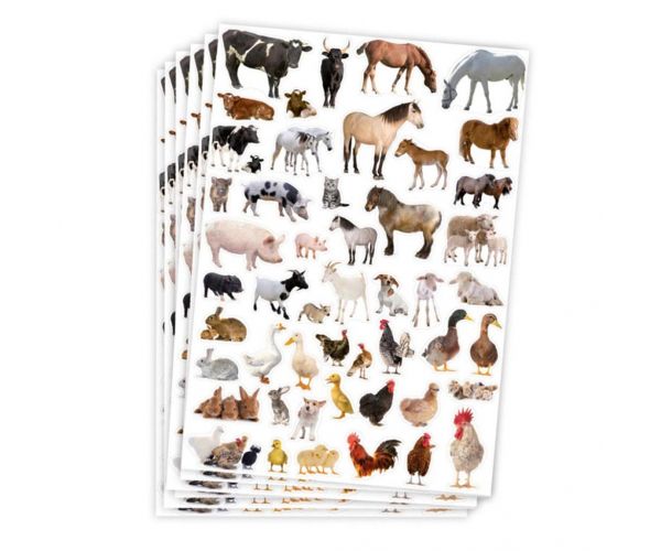 PlayBox: Farm állatos matricák 300db-os