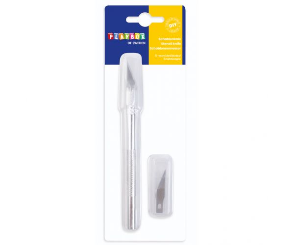 PlayBox: Fém szike extra pengékkel 14,5cm