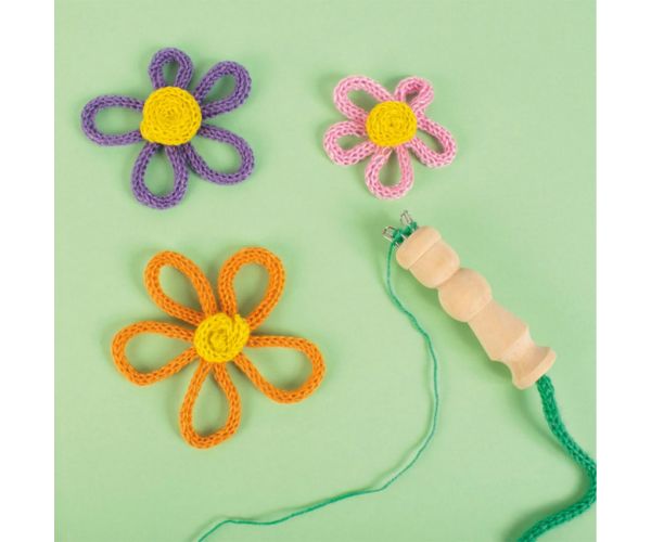 PlayBox: Kis méretű fa kötőorsó 115x30mm