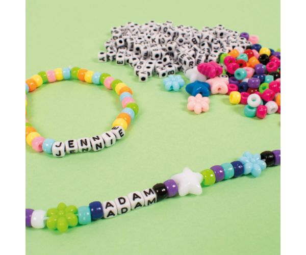 PlayBox: Mini betűs fűzhető 1000db-os gyöngy csomag