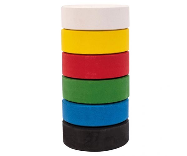 PlayBox: Vízfestékkorong utántöltő 55-57mm 6db-os készlet