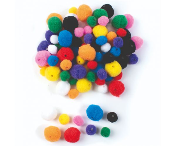 PlayBox: 200db-os színes pompon szett